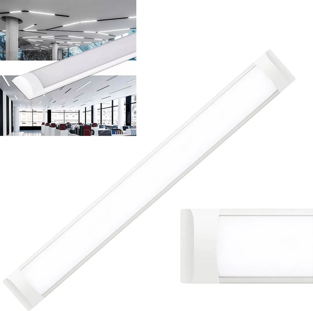 Toolight Toolight, LED stropný panel 120cm, namontovaný na povrch, 35W, biela, OSW-10242