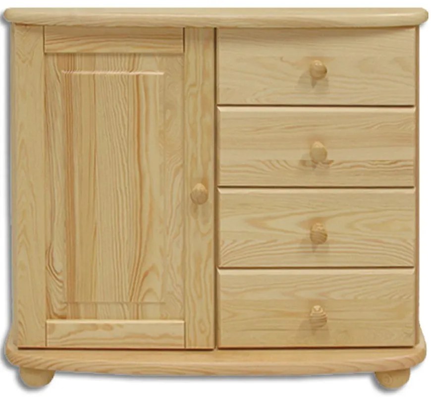 Komoda z Borovice KD140 surová