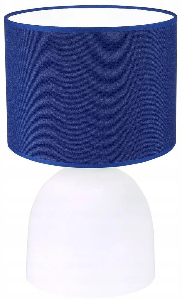 Stolná lampa Indigo, 1x textilné tienidlo (výber zo 7 farieb), (výber z 3 farieb konštrukcie)