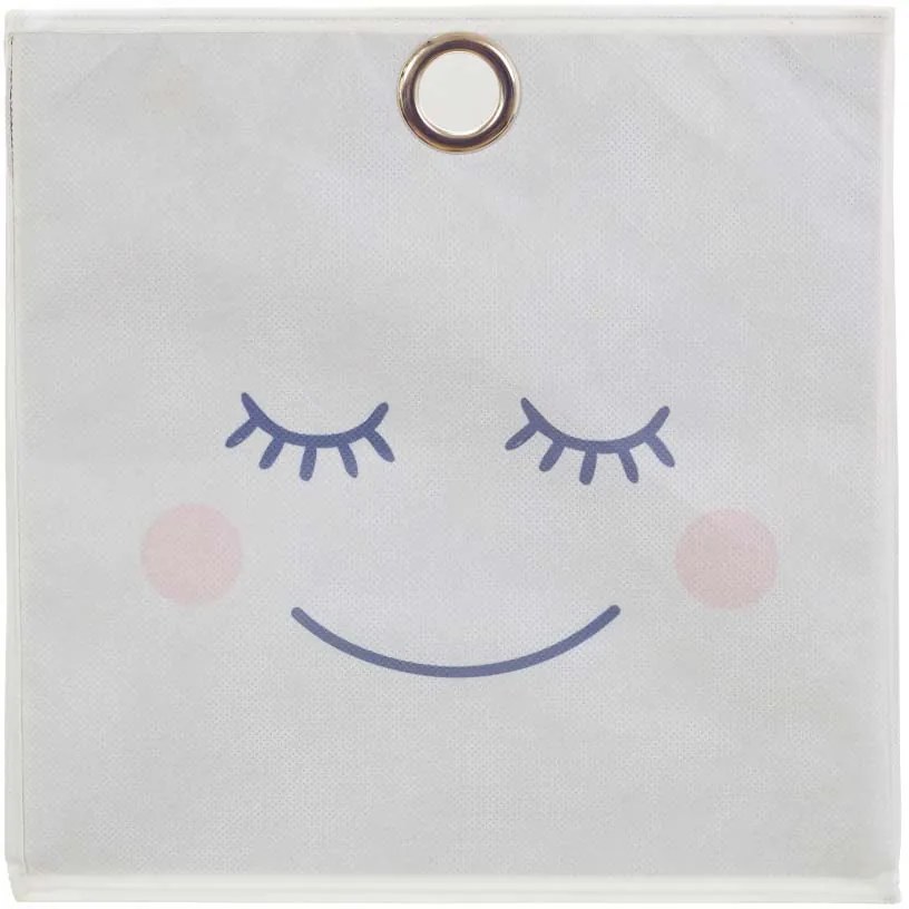HOME DECO KIDS Úložný box Úsmev 2x