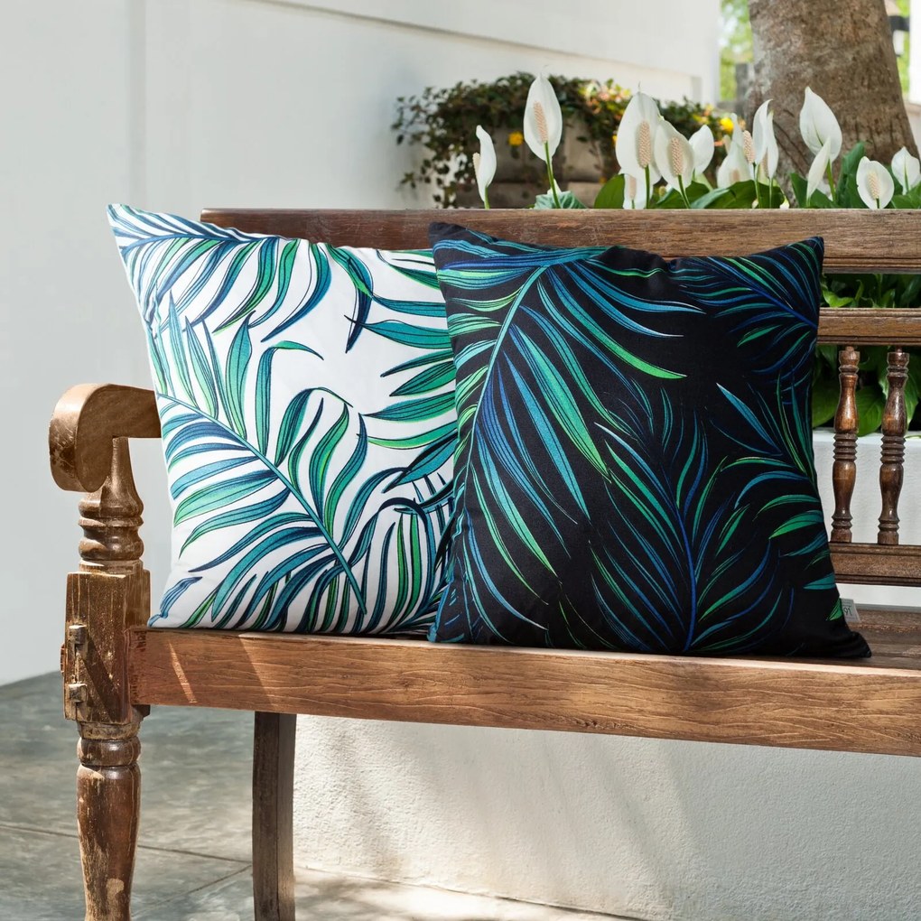 DEKORAČNÁ OBLIEČKA NA VANKÚŠ PALMS1 40X40 CM LISTY