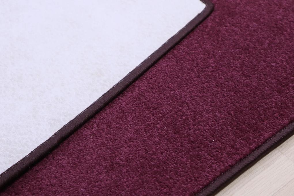 Vopi koberce Kusový koberec Eton fialový 48 štvorec - 200x200 cm