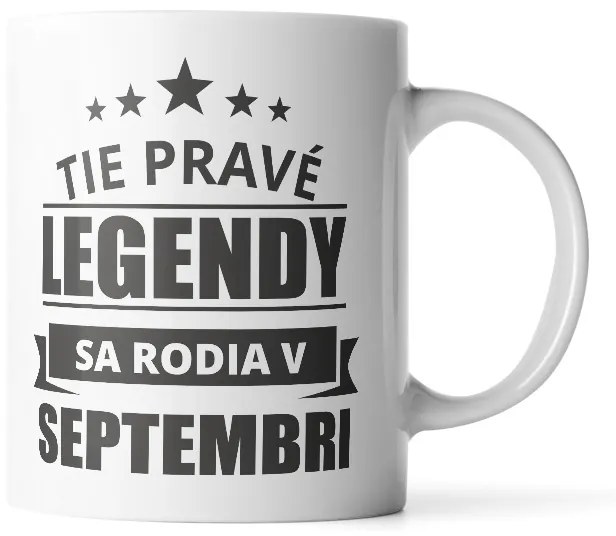 Sablio Hrnek Ty pravé legendy se rodí v září - 890 ml - XXL