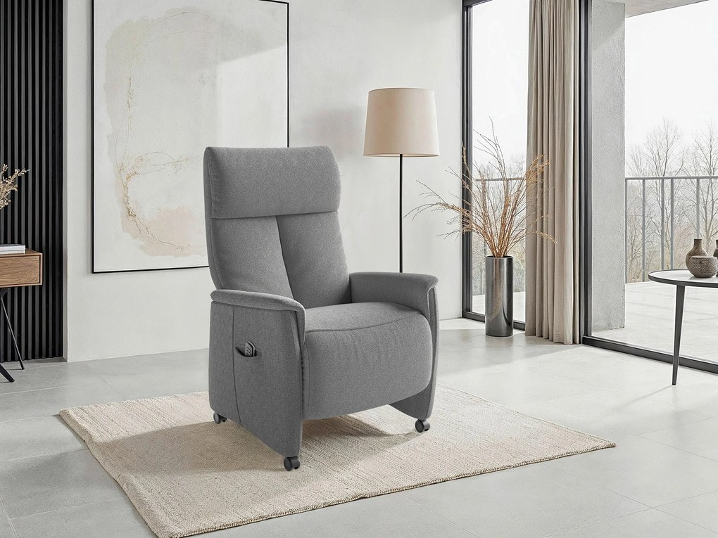 XXXLutz RELAXAČNÉ KRESLO, textil, antracitová Sit & More - Online Only obývacie izby - 000144032445