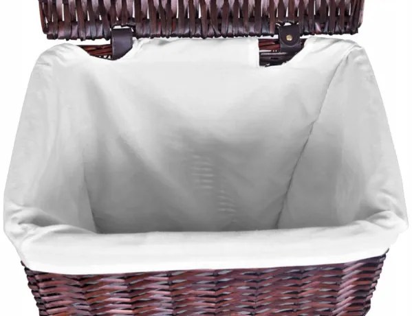 Sada košov na bielizeň hnedá 72 l a 114 l