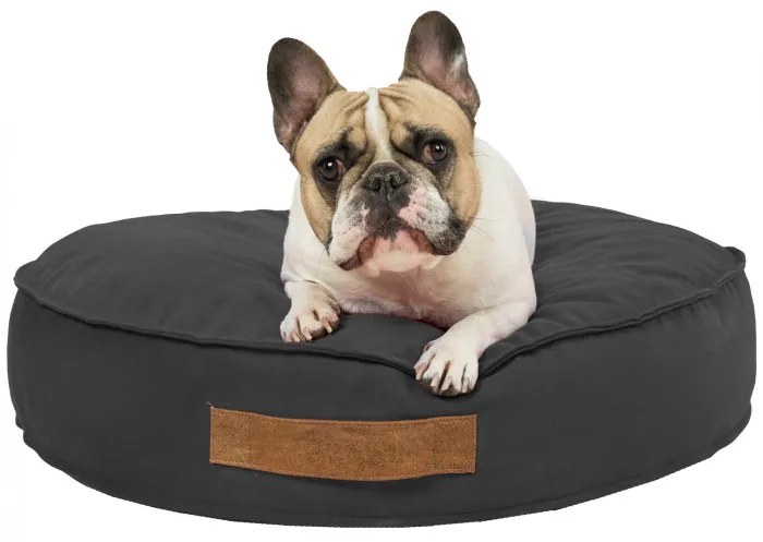 INTERMEDIC SK Okrúhly peliešok pre psa z plyšu s ortopedickou penou Farba: Béžová, Veľkosť: Priemer - 60 cm