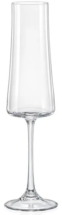 BOHEMIA XTRA POHÁR NA ŠAMPANSKÉ 210ML SADA 6KS