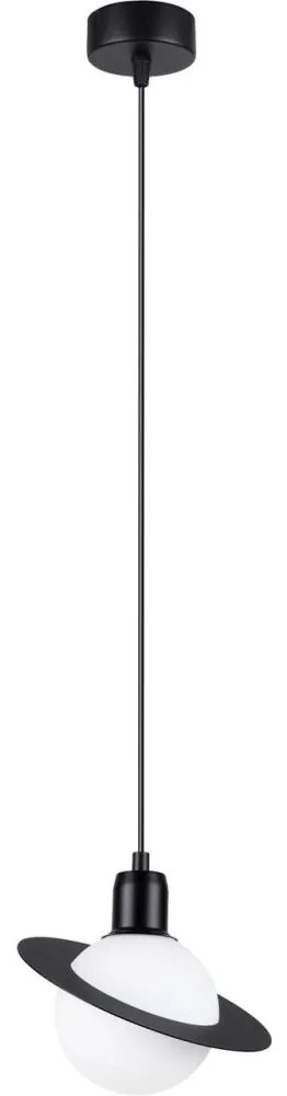 Sollux SL.1358 - Luster na lanku HYPERION 1xG9/8W/230V čierna