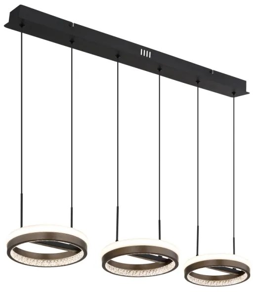 Globo 67179H2 - LED luster na lankách DELLA LED/40W/230V 3000/4000/6000K