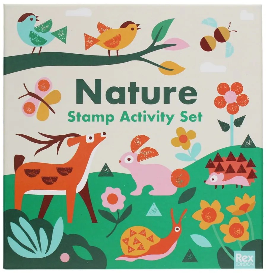 Kreatívna súprava Stamp Activity Set Nature – Rex London