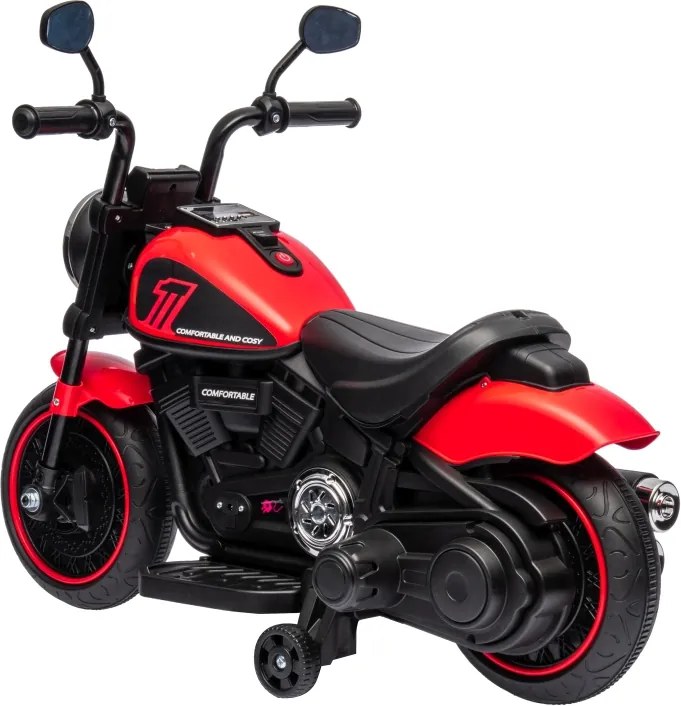 Motorka Chopper FASTER RAMIZ AHL008 - červená