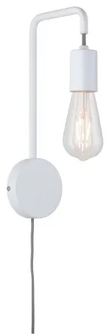 Paulmann 79811 - 1xE27/40W Nástenné svietidlo CALVANI 230V biela