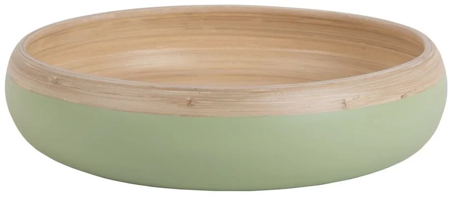 Svetlozelená bambusová servírovacia miska ø 30 cm Puro – PT LIVING