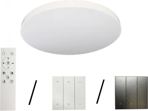 LED stropné svietidlo LED/200W/230V 3000/4000/6500K pr. 100 cm biele
