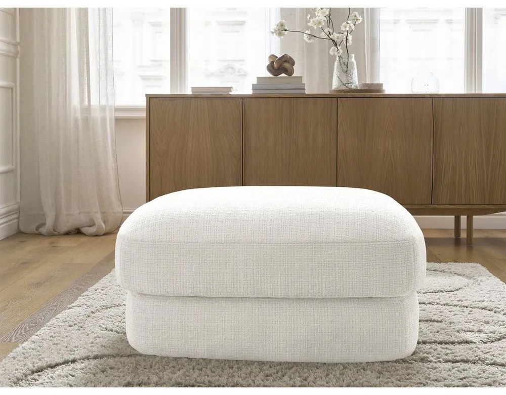 Biela ženilková podnožka Leonore – Bobochic Paris