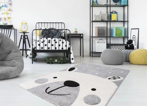 Koberce Breno Kusový koberec AMIGO 323/silver, sivá, viacfarebná,80 x 150 cm