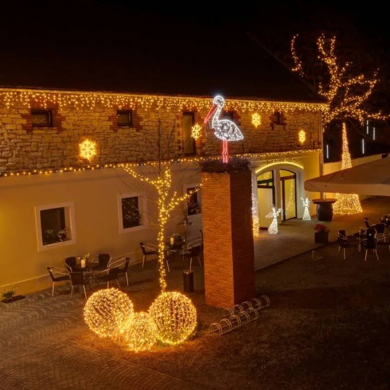 DECOLED Hadica LED 1 m, červená, 30 diód, IP44 Easy Fix