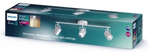 Philips 50663/31/P0 - LED Bodové svietidlo BYRE 3xLED/4,3W/230V 2200/2500/2700K