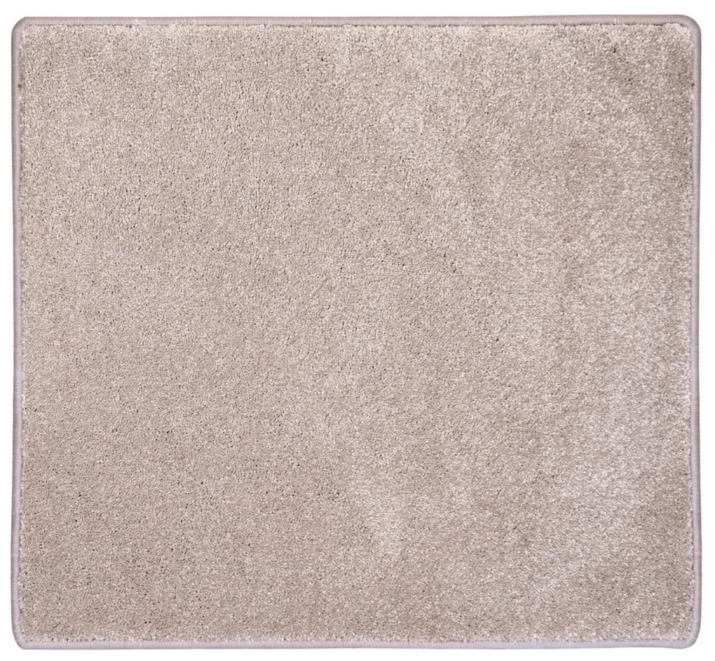 Kusový koberec Laguna béžová štvorec, 120x120, béžová, obývacia izba, Vopi