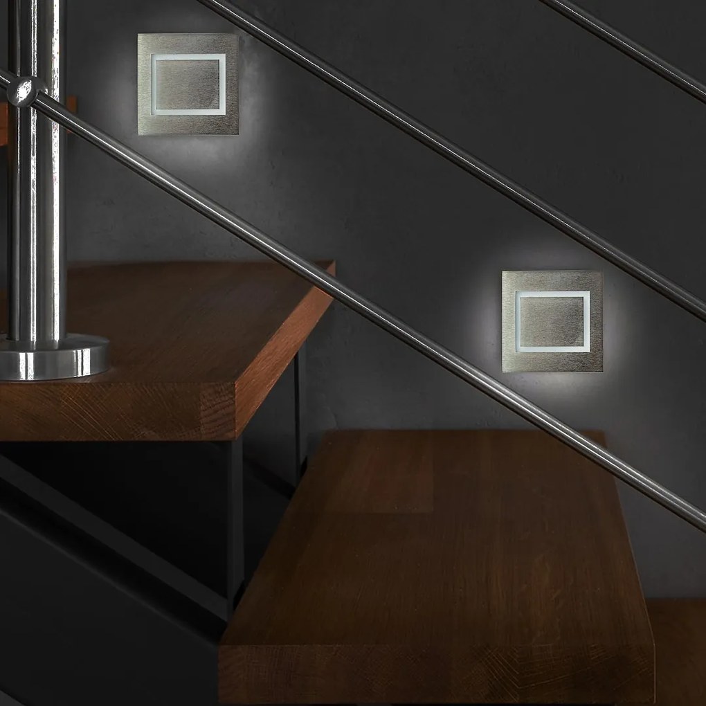 Schodiskové LED svietidlo Evra, 1x LED 0,6w, 3000k, s