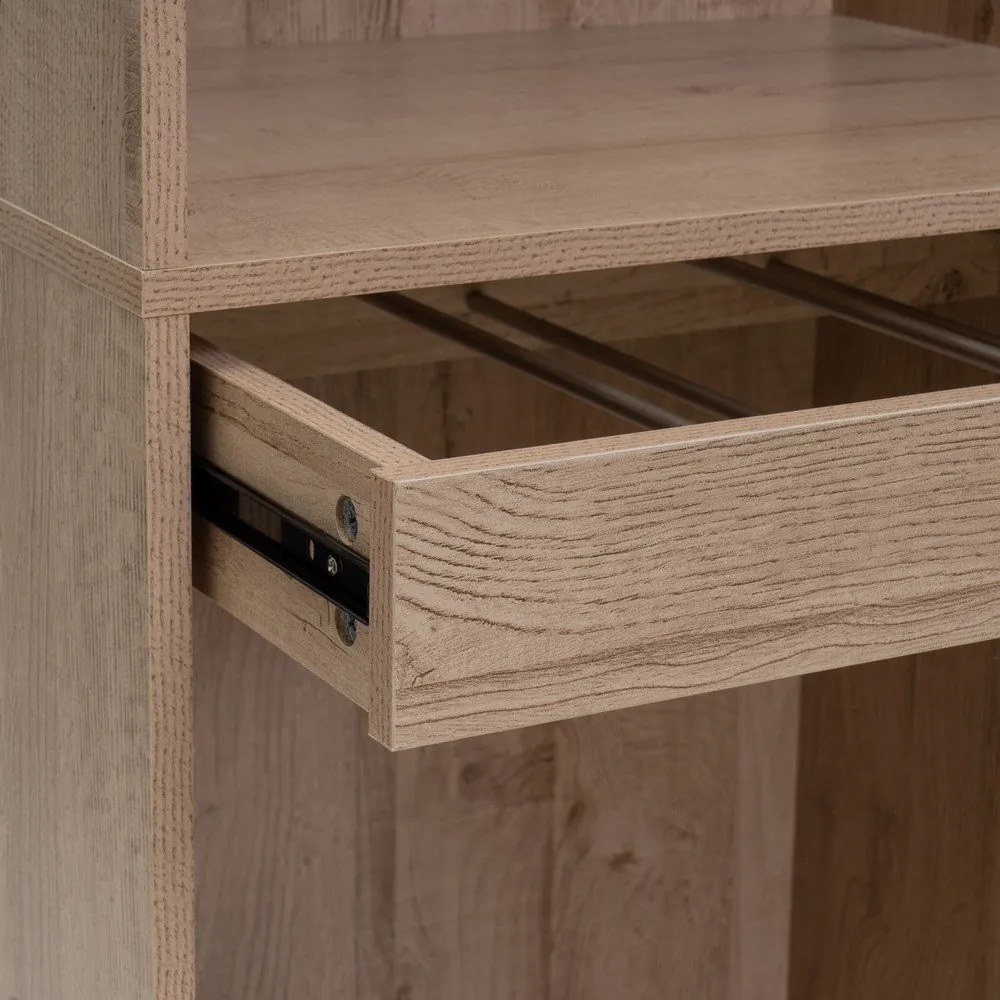 Otvorená modulárna skriňa v dekore duba v prírodnej farbe 60x180x45 cm Modular – Casa Selección