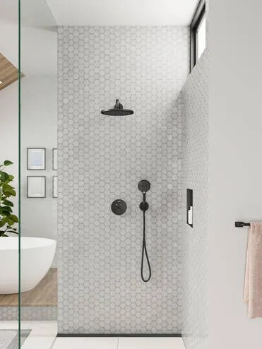 Hansgrohe Croma, hlavová sprcha 280 1jet, matná čierna, HAN-26220670
