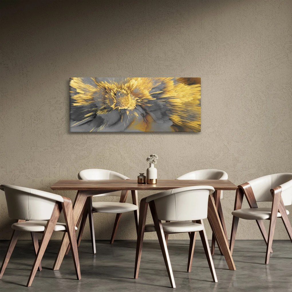 Obraz - Zlatá expanzia (120x50 cm)