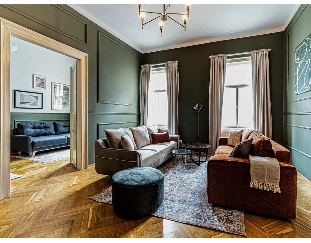 Béžová rozkladacia pohovka Emile - Bobochic Paris