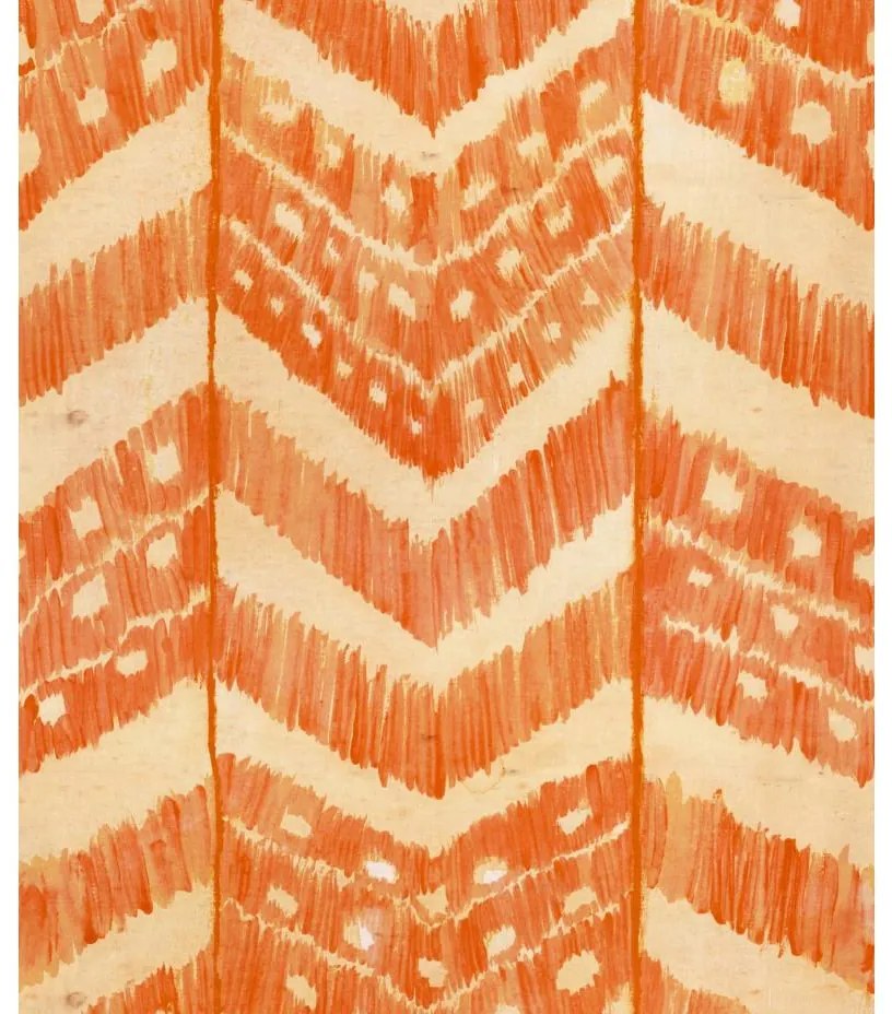 MINDTHEGAP Turkish Ikat Tangerine - tapeta