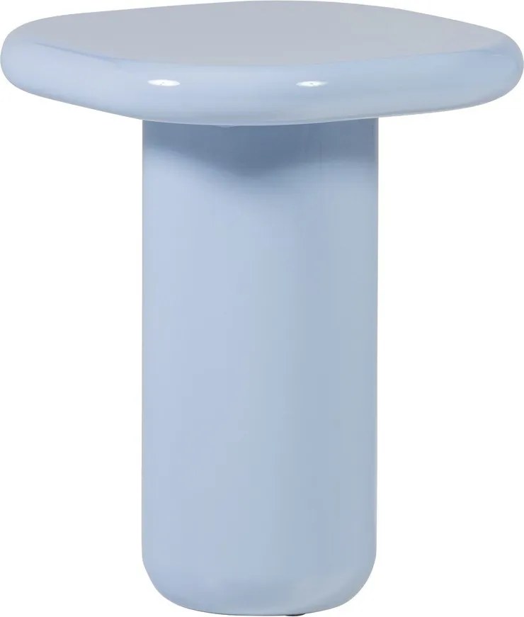 Lesklý odkladací stolík 50x50 cm Zava – WOOOD