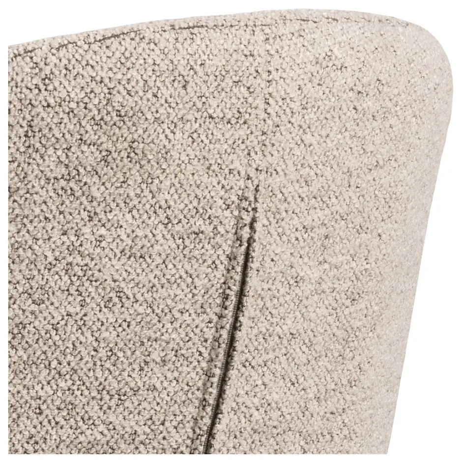 Otočná jídelní židle Pippa béžové/černá