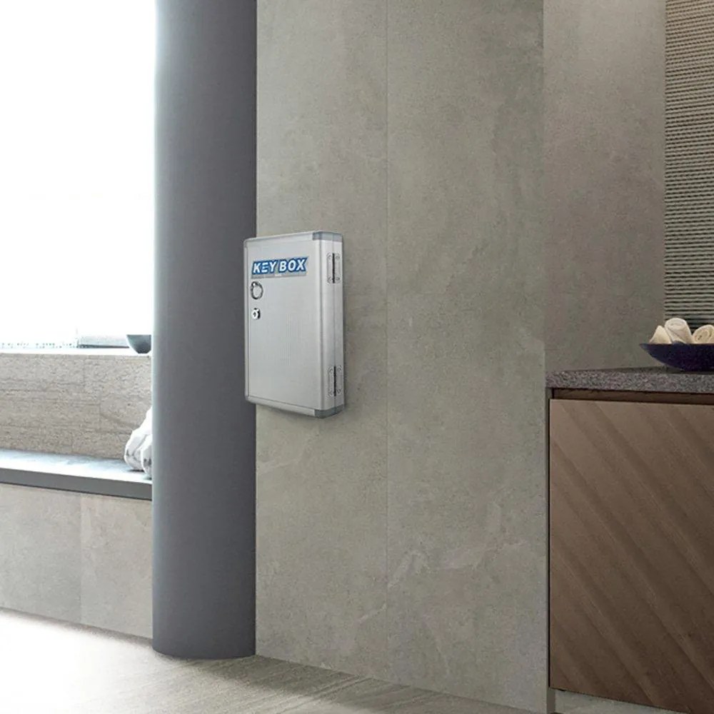 Hliníková skrinka na kľúče (24) Economic Strieborná Hliník/Plast