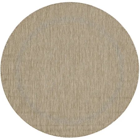 Koberce Breno Kusový koberec RELAX kruh 4311 Beige, béžová,160 x 160 cm