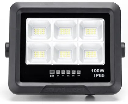 Aigostar - LED Stmievateľný solárny reflektor LED/100W/3,4V IP65 + DO