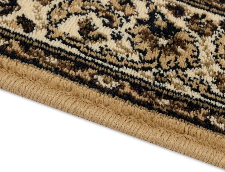 Sintelon, Kusový koberec SOLID 55 EOE, 133x200, béžová, chodba / predsieň