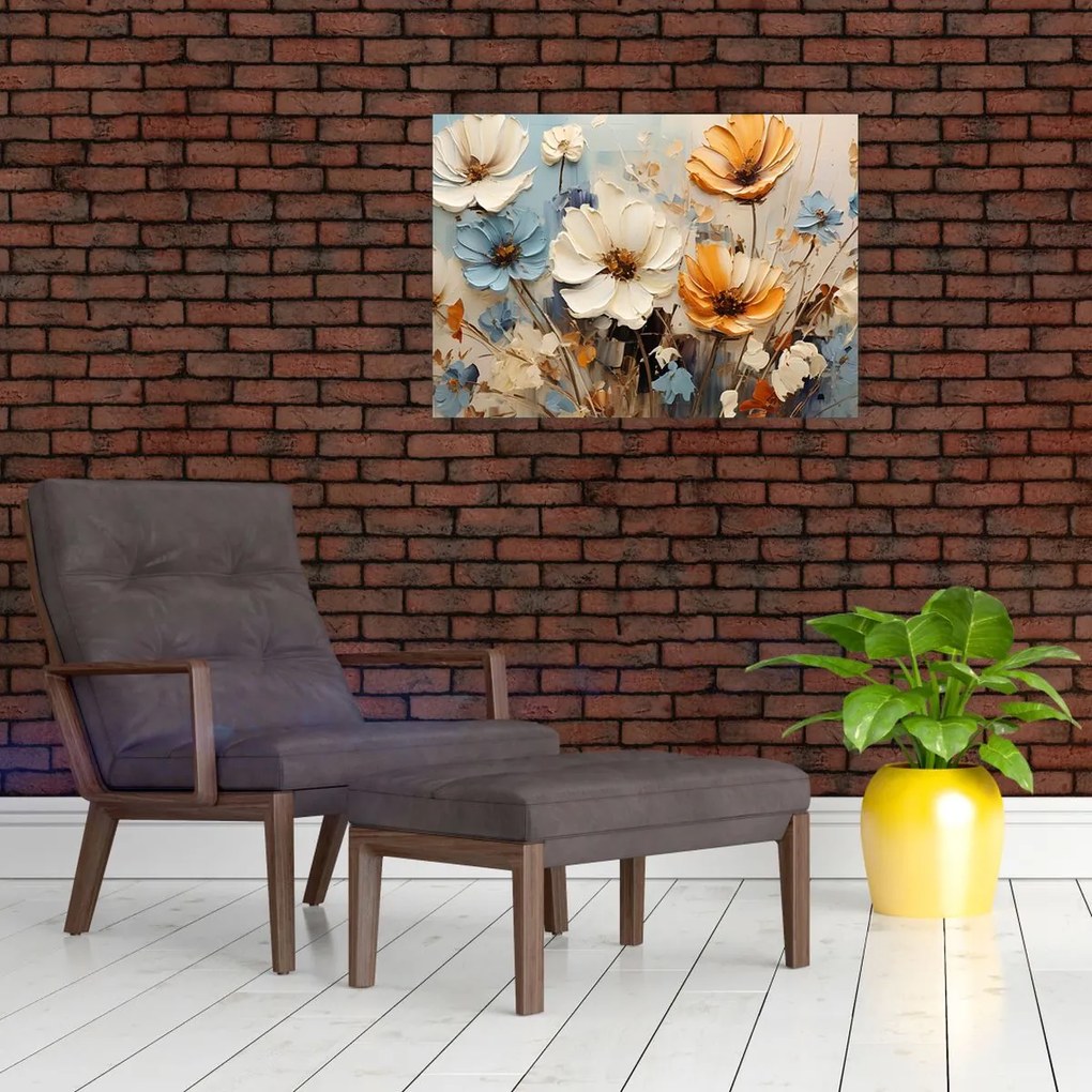 Obraz - Kytica, maľba (70x50 cm)