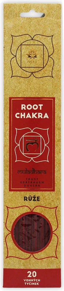 ARÔME Balanced Chakra Vonné tyčinky 20 ks, Koreňová čakra