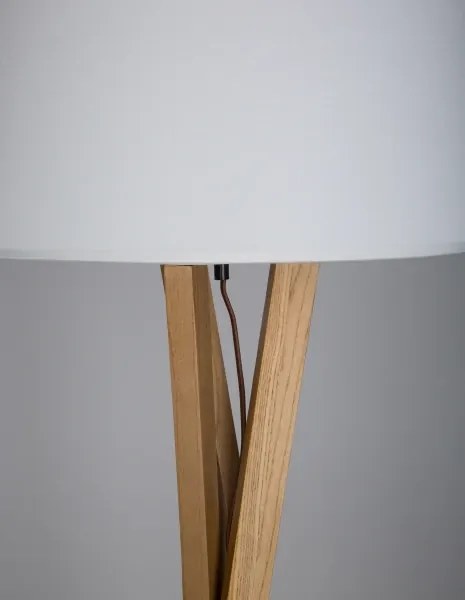 Drevená stojaca lampa Salino A 50 Drevo