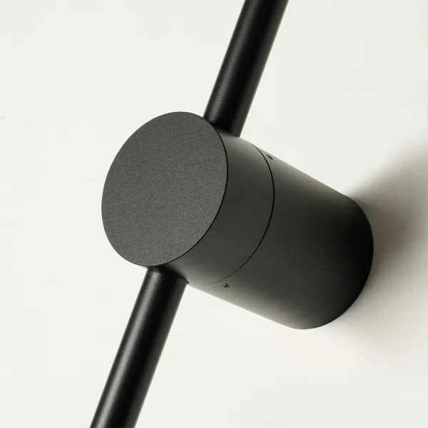 Brilagi - LED vonkajšie nástenné svietidlo AURA LED/20W/230V 4000K IP54 čierna