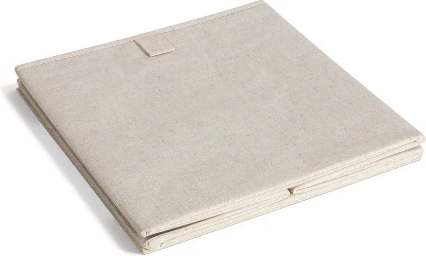 Béžový látkový úložný box 32x31,5x31,5 cm Soft Storage Cube – Bigso