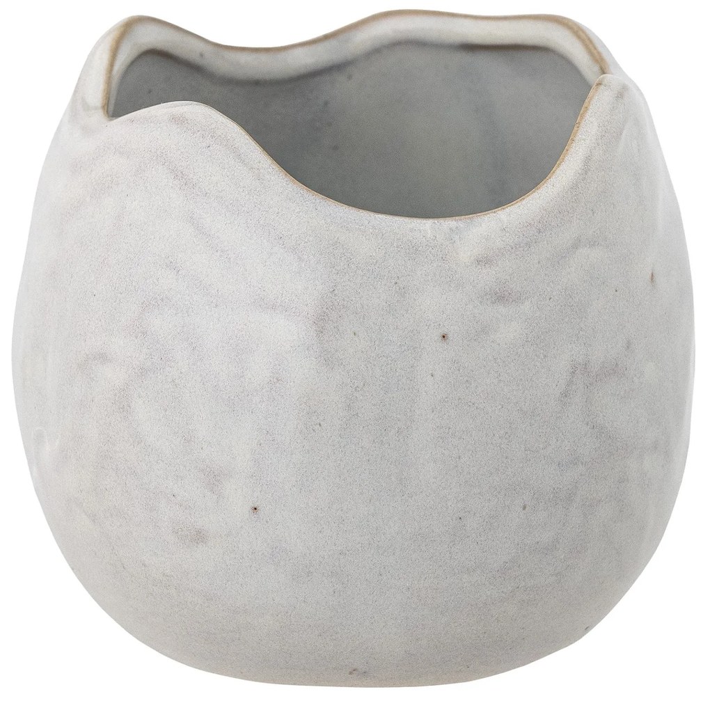 Bloomingville Kameninový obal na kvetináč Pennie 13 cm