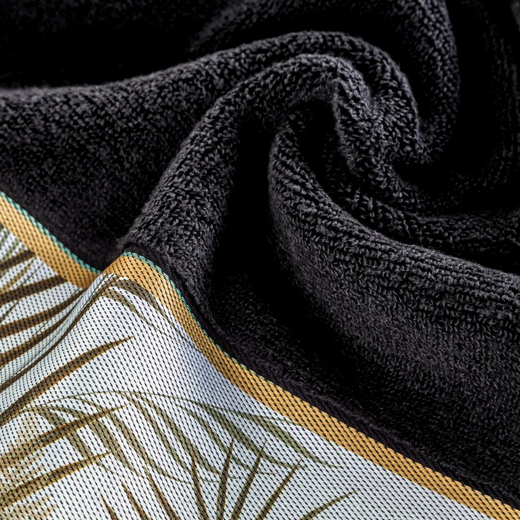 FROTÉ UTERÁK EVA MINGE17 50X90 CM ČIERNA