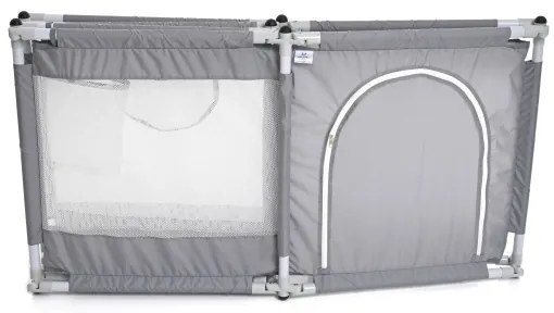 Hracia ohrádka 120 cm, sivá