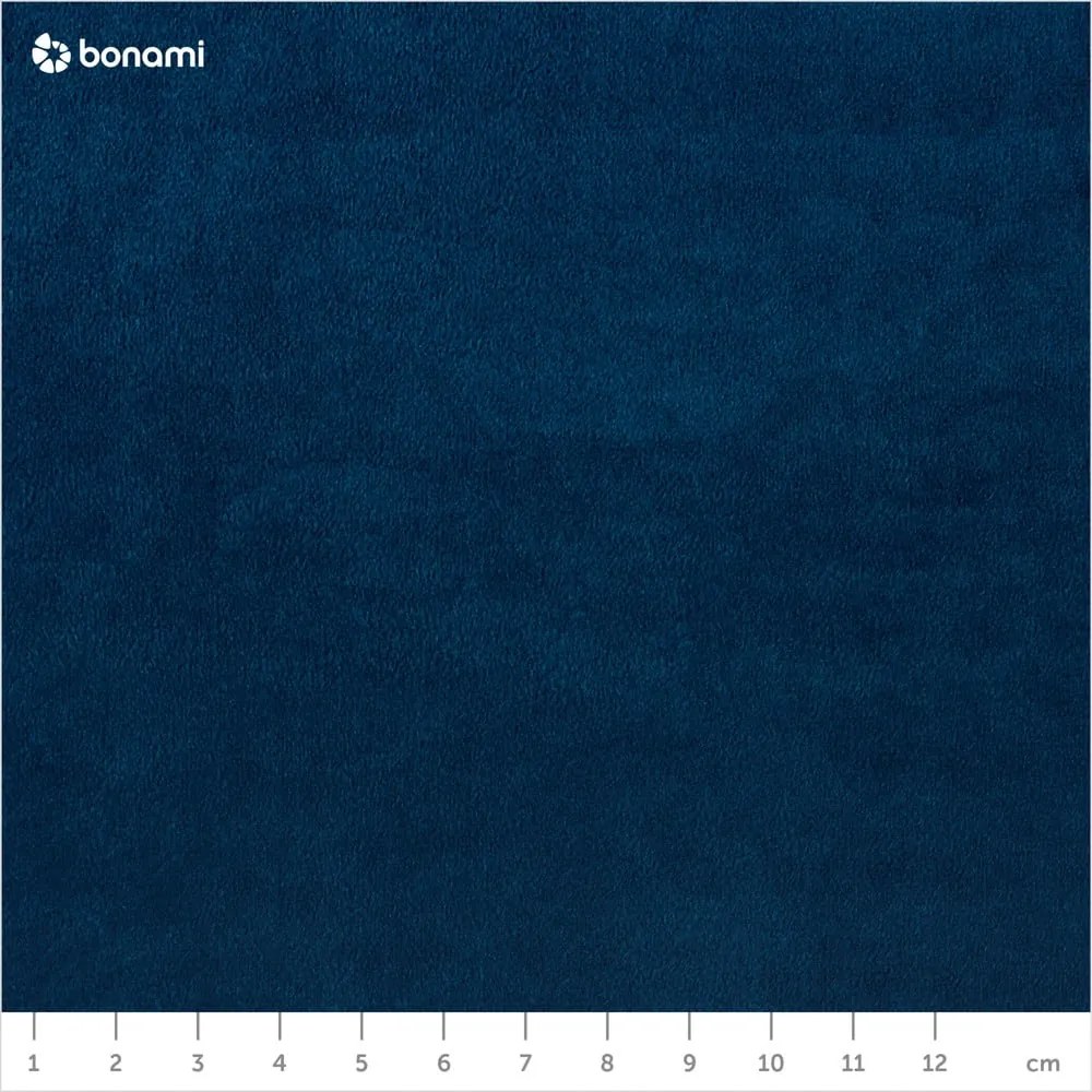 Tmavomodrá boxspring posteľ s úložným priestorom 200x200 cm Flip – Ropez