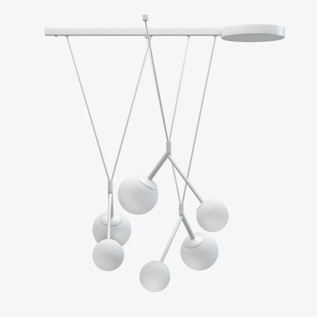 Lucis závesné svietidlo Zed 34,8W Led 4000K sklo biela opál ZL3.L2.Z80.60