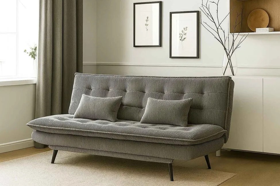 Moderná rozkladacia pohovka Arvik greige menčester 195cm