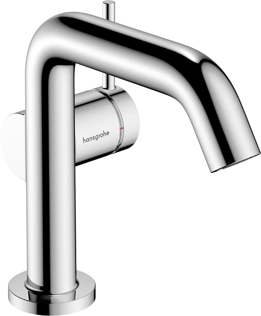 Hansgrohe Tecturis S, páková umývadlová batéria 110 Fine CoolStart EcoSmart+ s odtokovou súpravou, chrómová, HAN-73323000