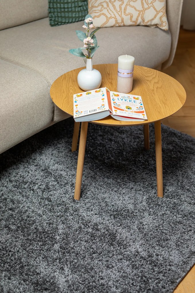 Ayyildiz, Kusový koberec Life Shaggy 1500 grey, 140x200, šedá, obývacia izba