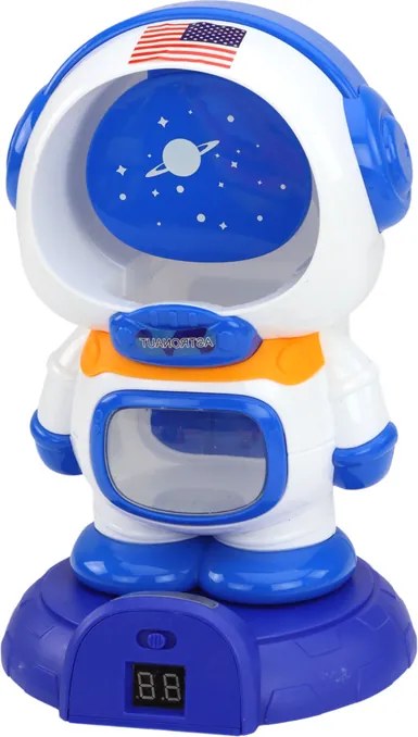 LEAN Toys Arkádová hra Streľba Astronaut 2 zbrane gule šípy