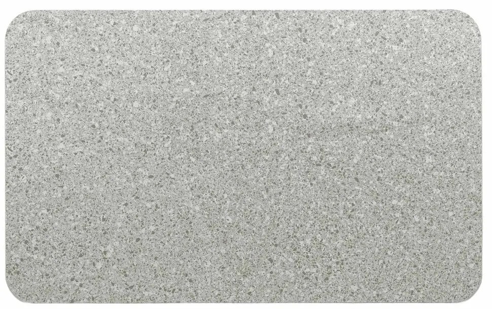 Sivá kúpeľňová predložka 50x80 cm Granite – douceur d'intérieur